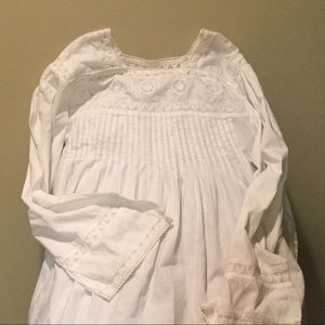 Delicate cotton nightgown